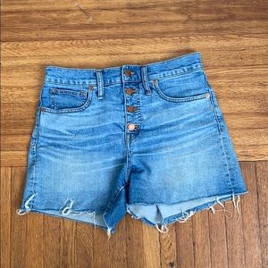 Madewell Button Fly Shorts